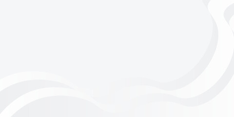 Modern white and gray background with gradient color and artistic abstract art