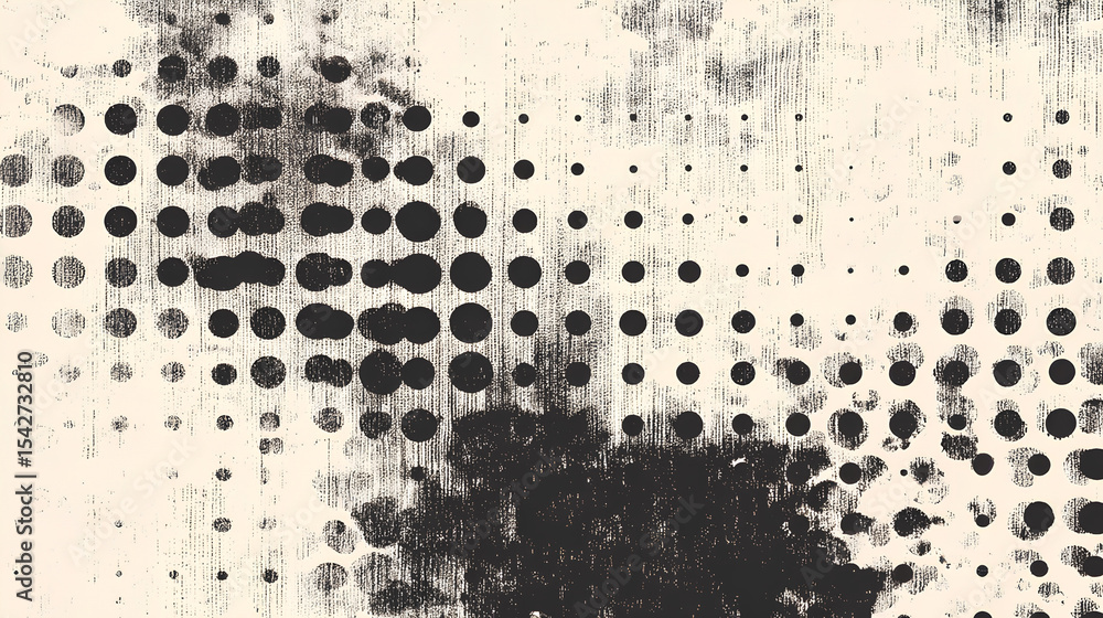 Aufkleber grungy art texture featuring an abstract dot pattern. high-quality vector background ideal for creat