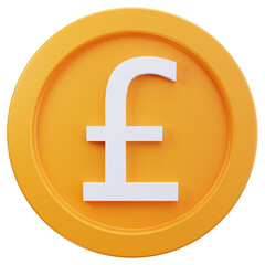 Obraz premium British Pound Coin