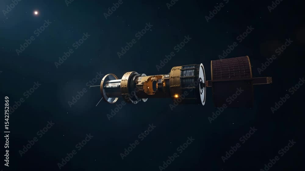 Poster revolutionary space probes: advanced sensor arrays for deep space missions, unmanned spacecraft, and