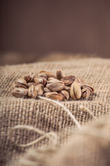 Pistachios on White Background – Isolated Nut