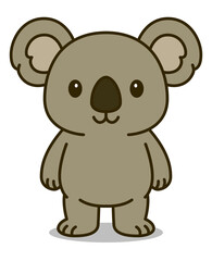 Naklejka premium Cute Baby Koala