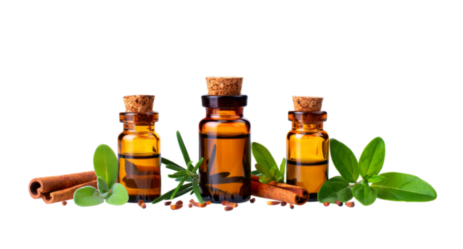 Aromatic elixir with natural ingredients for wellness practice