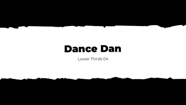 Ripped Paper Lower Third 04