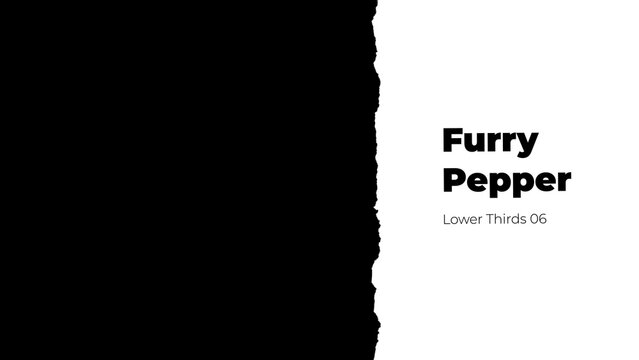 Ripped Paper Lower Third 06