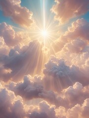 Ascension of Light: A Soul's Peaceful Departure