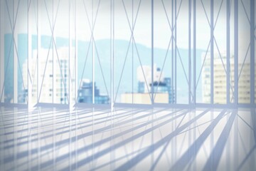 Obraz premium View of several building from inside