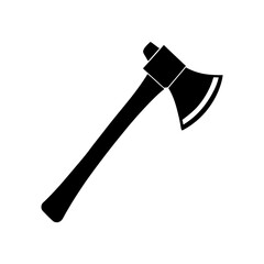 Axe Icon Vector in Flat and Clean Isolated Style