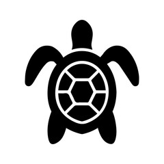 Fototapeta premium seaturtle glyph icon