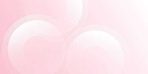 Abstract banner background pastel colorful pink and yellow art modern