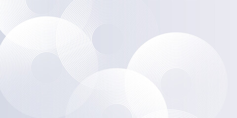 Abstract lines grey background with dynamic circle lines modern abstract