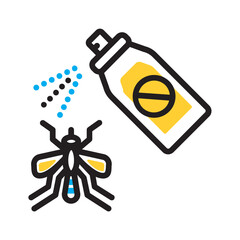 Vector multi color icon for Harm