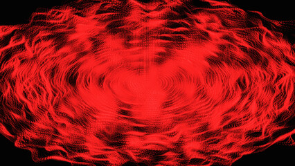 Red and Black Abstract Texture Background. Black ,Red vector template with abstract lines. Glitter abstract illustration with wry lines.