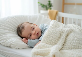newborn baby child sleeping peaceful sleep