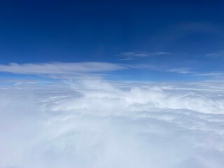 Expansive Cloud Deck Under Azure Sky
