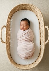 newborn baby child sleeping peaceful sleep
