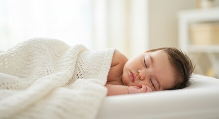 newborn baby child sleeping peaceful sleep