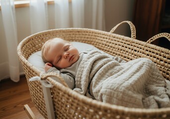 newborn baby child sleeping peaceful sleep