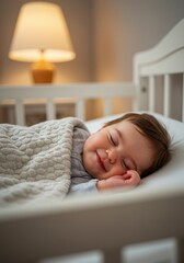 newborn baby child sleeping peaceful sleep