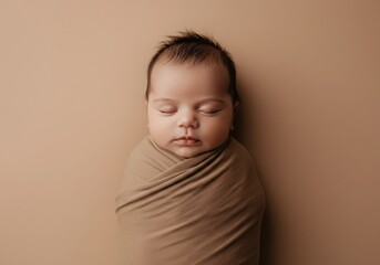newborn baby child sleeping peaceful sleep