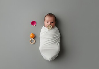 newborn baby child sleeping peaceful sleep