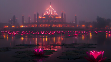 Bahai Lotus Temple - New Delhi, India