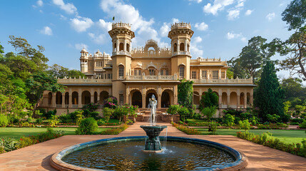 Obraz premium Bangalore Palace is a palace located in Bangalore, Karnataka, India