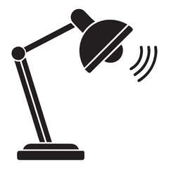 table lamp vector illustration