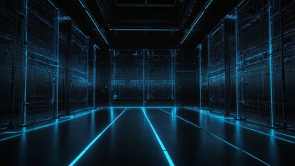 Futuristic Display Stage - Glossy Acrylic Podium for E-commerce Product Launch