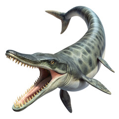 Naklejka premium Tylosaurus Proriger Clean on transparent background