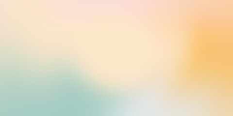 Soft Abstract Background with Pastel Blue, Cream, and Light Orange Tones