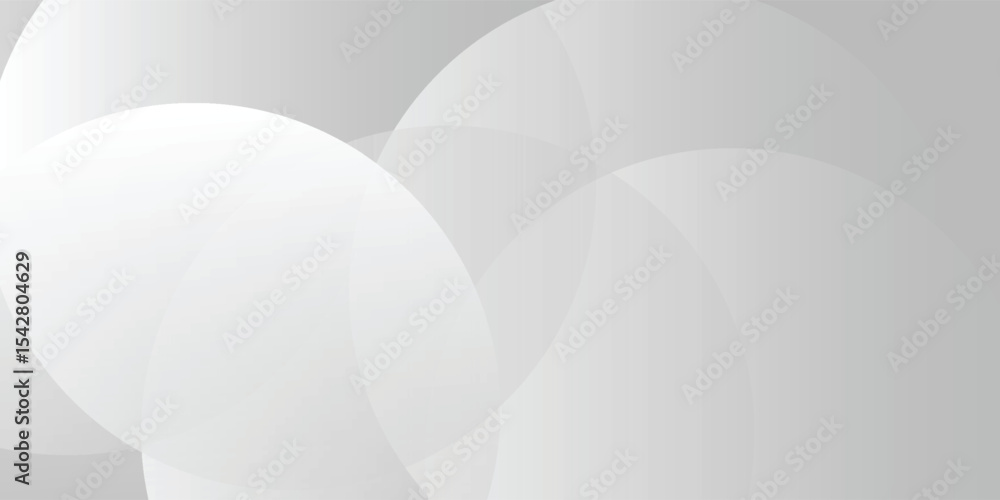 Poster a minimalist abstract background featuring overlapping curves and circular shapes in various shades 