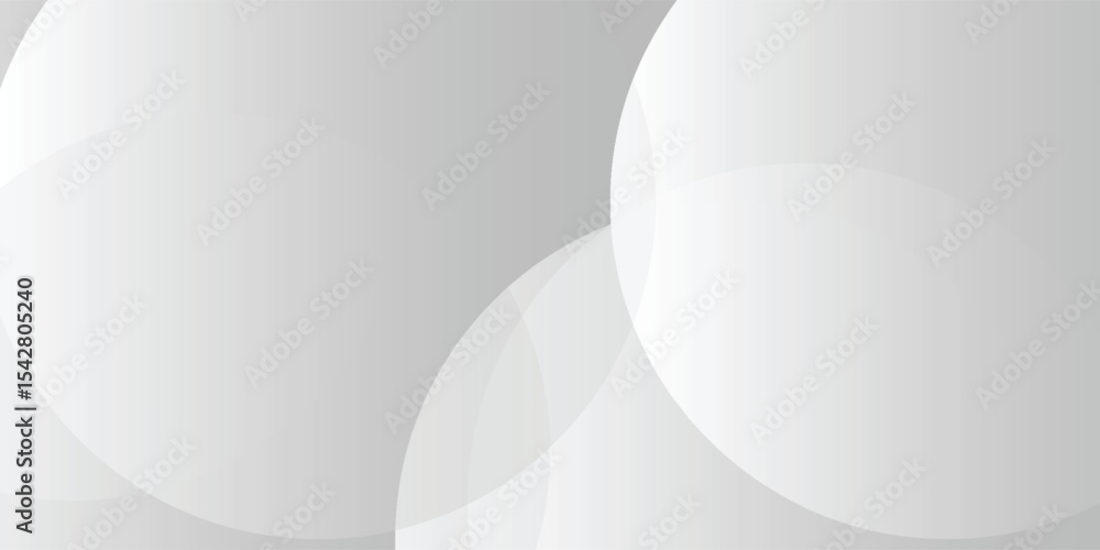 Poster a minimalist abstract background featuring overlapping curves and circular shapes in various shades 