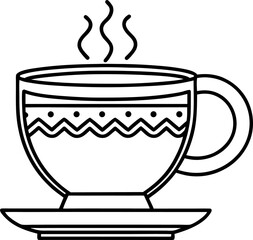 cup of coffee with a spoon