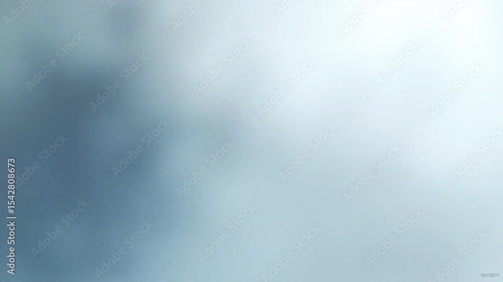 Poster abstract cloudy background with blue and white colors creating a blurred view