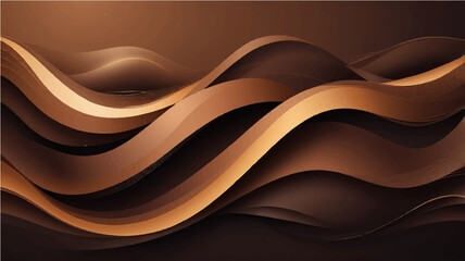 Obraz premium Smooth abstract vector background with flowing wave lines and modern design elements
