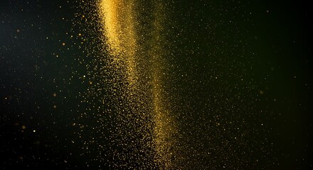 Fototapeta premium Tiny drops of cold liquid water on a dark, abstract black glass background resemble a night sky filled with stars