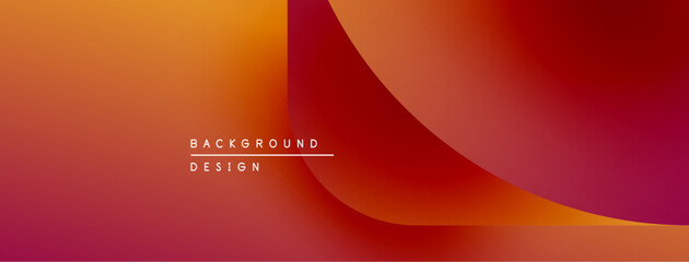 Abstract gradient background. Warm colors blend, creating dynamic visual effect. Text reads background design. Simple, modern aesthetic.