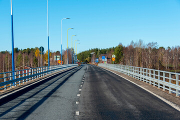 Pello Bridge on Torne River