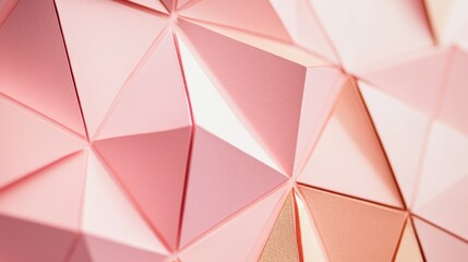 Abstract geometric pattern of triangles