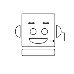 Robot icon , Ai icon