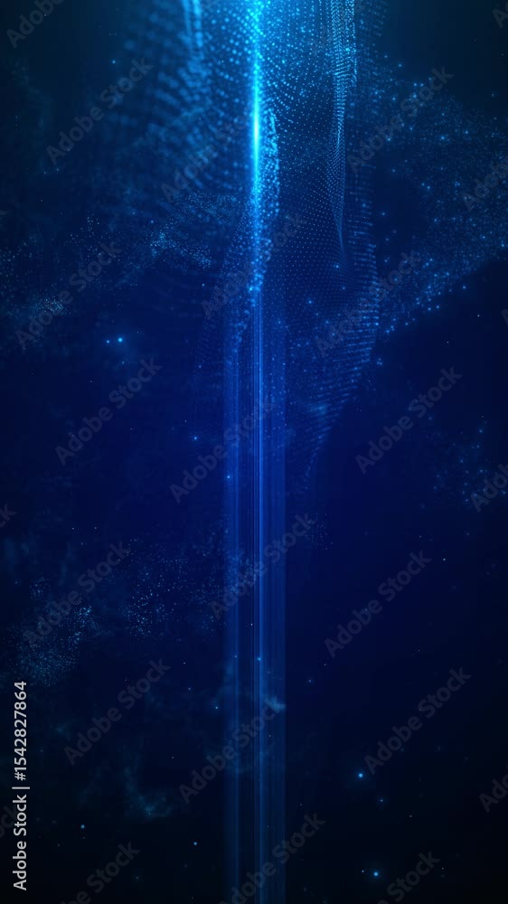 Poster big data futuristic, hi tech technology, light line datum digital background. innovation data system