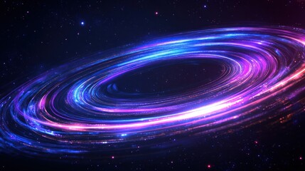 Obraz premium Abstract cosmic spiral