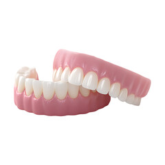 Obraz premium Full upper and lower dentures 