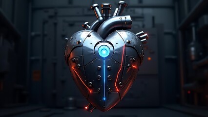 Metallic Heart: A Futuristic Vision of Biomedical Engineering