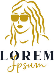 Luxury Woman Eyewear Logo Template Vol. 1