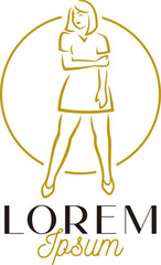 Luxury Woman Fashion Logo Template Vol. 1