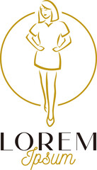 Luxury Woman Fashion Logo Template Vol. 2