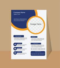 Flyer, Business Flyer Design template, Editable, Customizable, Professional, Business Flyer for Print and Digital use.