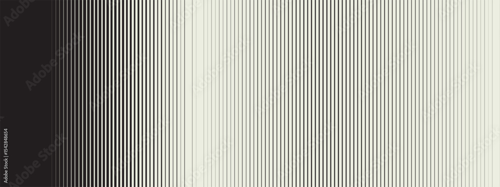 Aufkleber abstract vector layout with stripe alignment. a gradient fade moves through black and white lines in